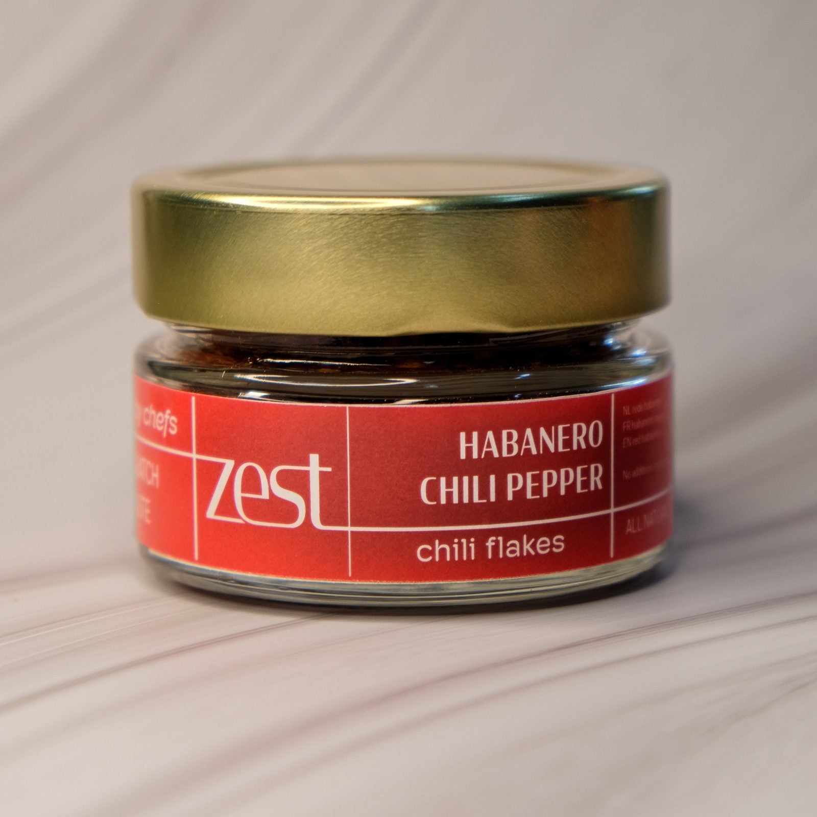 ZEST Habanero chili flakes bold tropical heat