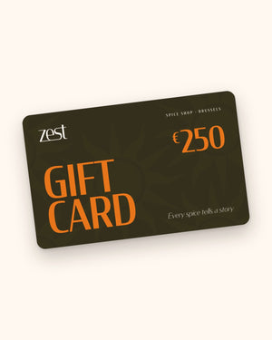 ZEST gift card of €250