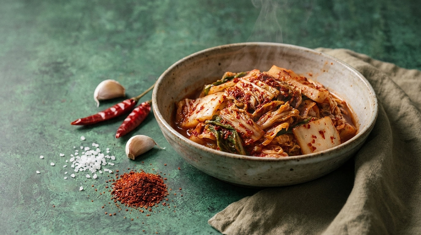 Kimchi with Gochugaru