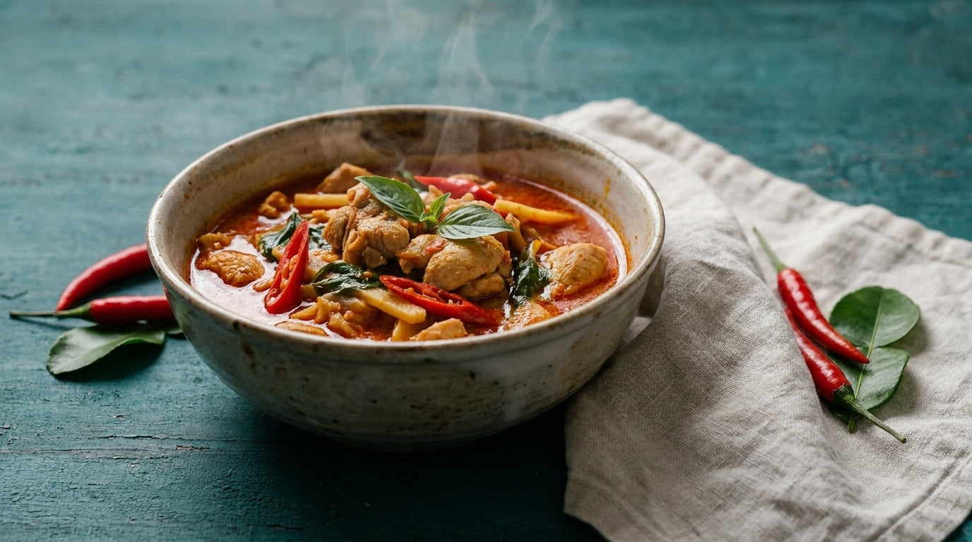 Quick Thai red curry: weeknight dinner in 25 minutes
