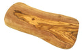 Natural olive wood board with handle