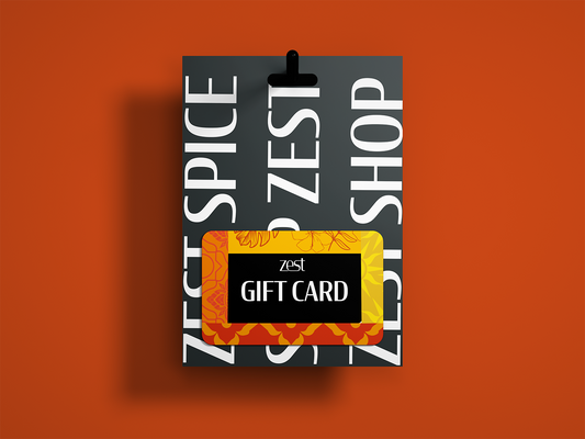 ZEST GIFT CARD