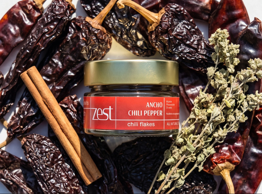 Ancho Chili Flakes - editorial hero