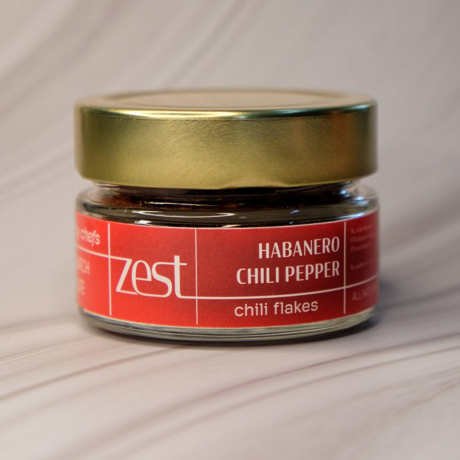 ZEST Habanero chili flakes bold tropical heat