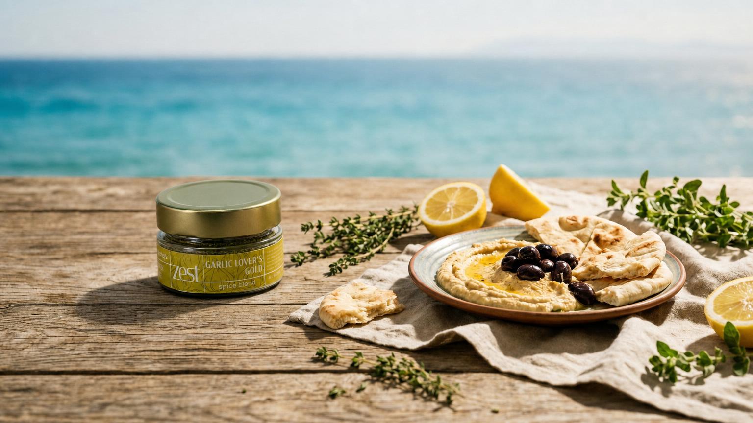 Garlic Lovers' Gold lifestyle — Mediterranean coast